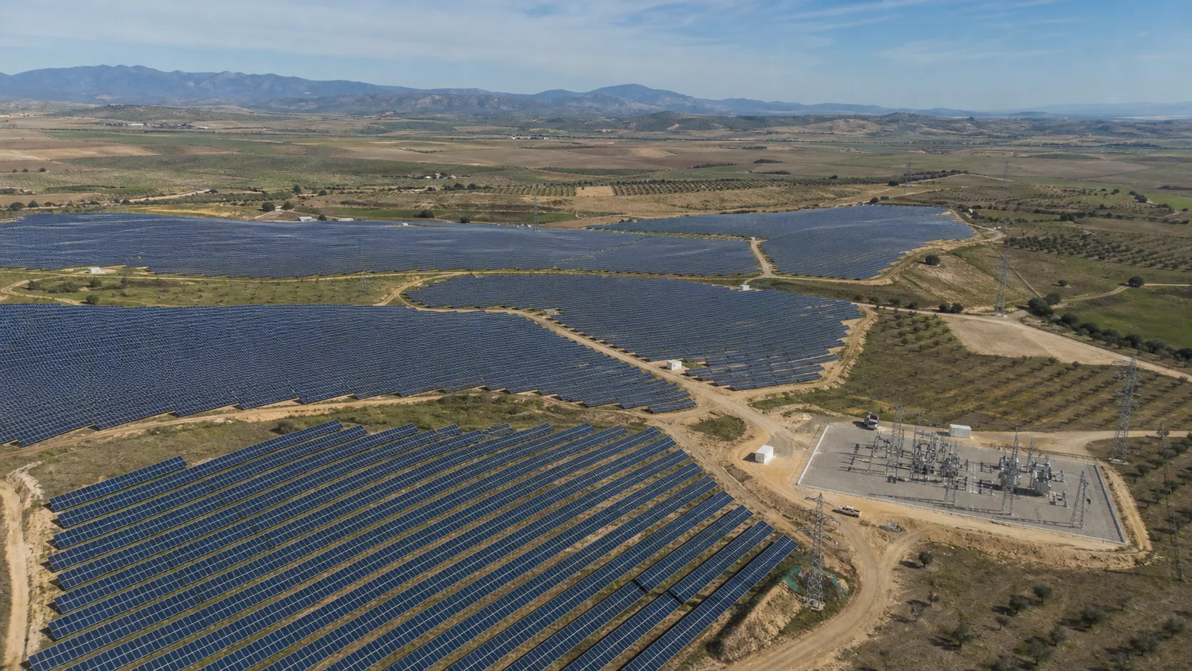 Ground-mount solar solar project reference in North Africa